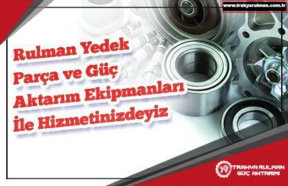 Rulman Malzemeleri İstanbul